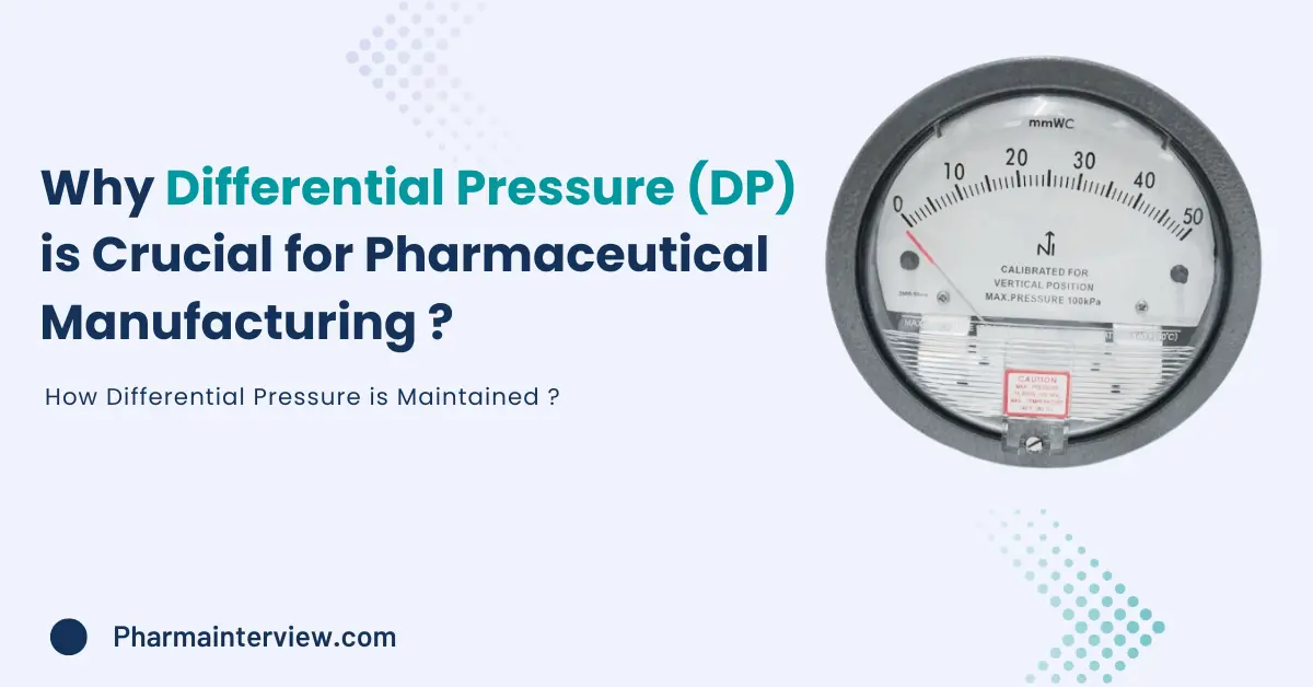 Differential Pressure (DP)-cleanroom