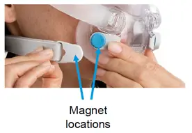 Continuous- Positive-Airway-Pressure-CPAP-Masks with Magnets